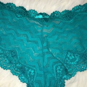 Teal Green Cheeky VS panties
